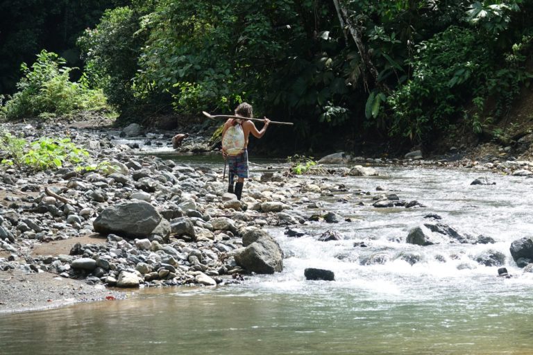Rio Tigre Costa Rica chercheur d'or