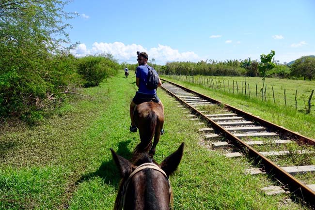 Voyage à Cuba dans la Valle de los Ingenios à cheval